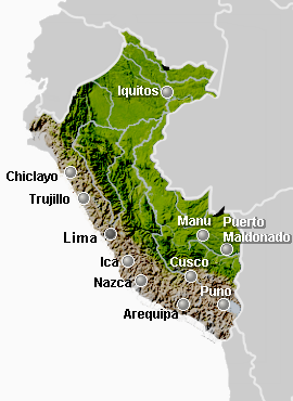 Peru Map