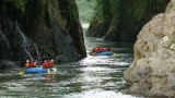 White-water rafting 