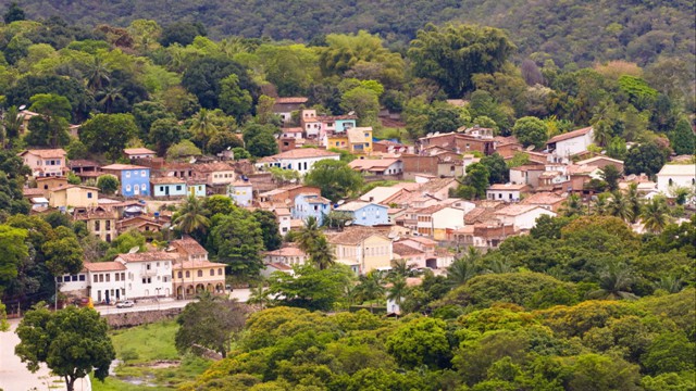 The town of Lençóis