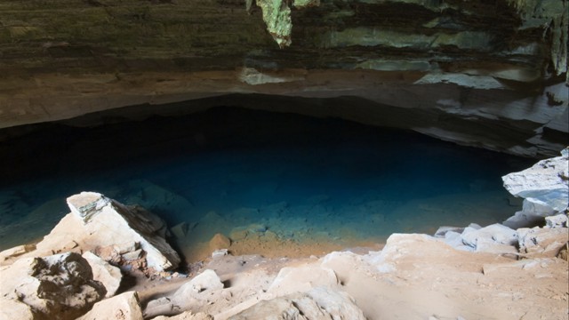 Underground cave